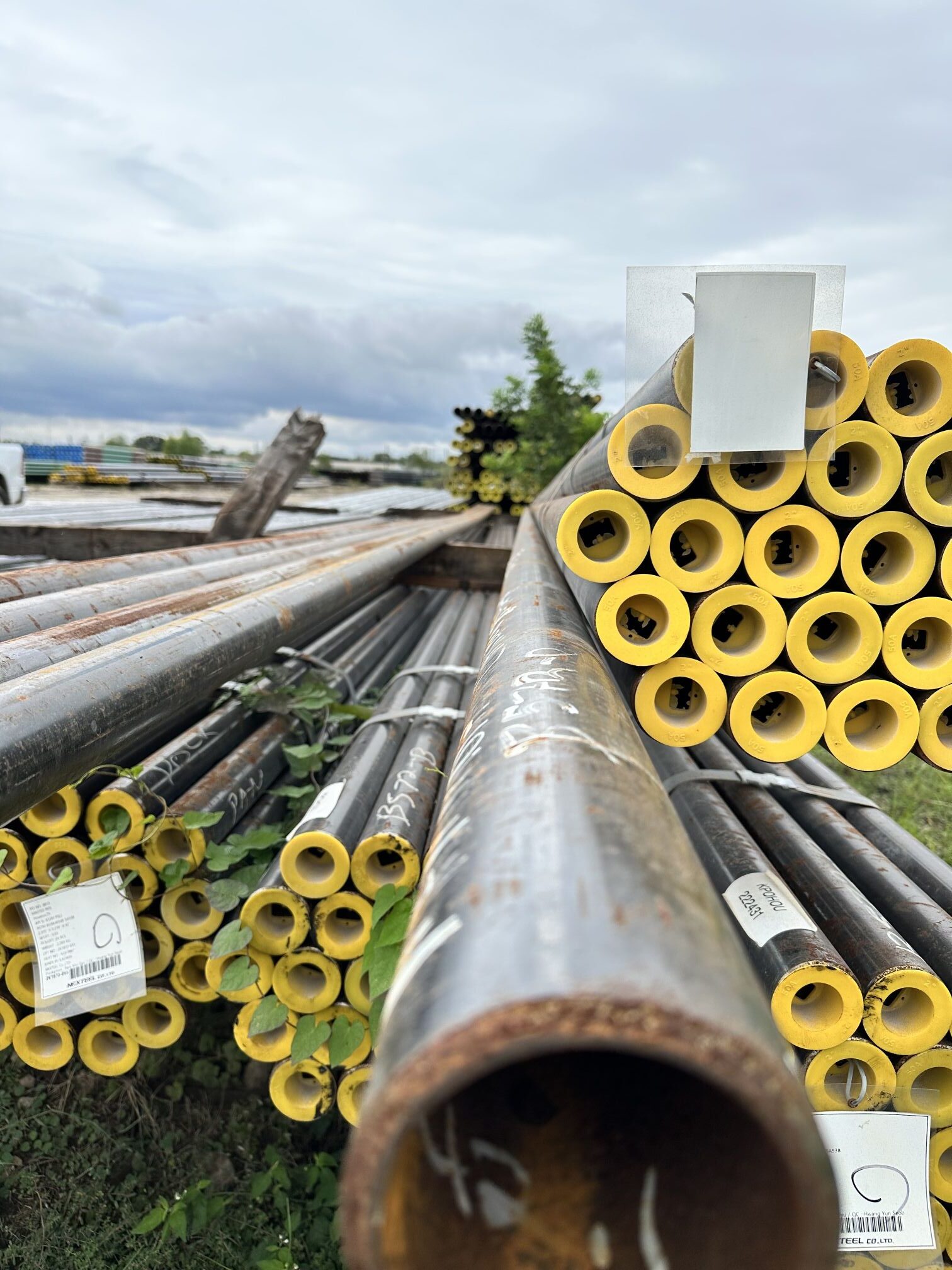 3.5″x 0.300″ Wall, Grade API 5L X52 ERW, DRL, PE BEV – Structural